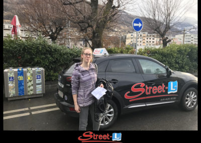 MORGANE Permis-réussi-Street-L-auto-école-permis-de-conduire-école-de-conduite-Riddes-Valais-chablais-valaisan-vaudois-Antonino-Vadalà-photo