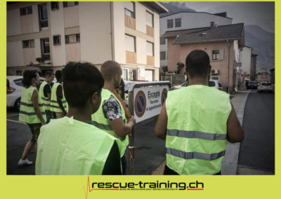 Rescue-training école de secourisme idem samaritains sauveteur permis de conduire entreprises BLS AED petite enfance Valais Lucien Cottier Street-L auto-école Riddes