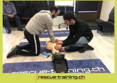 Rescue-training école de secourisme idem samaritains sauveteur permis de conduire entreprises BLS AED petite enfance Valais Lucien Cottier Street-L auto-école Riddes