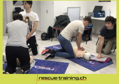 Rescue-training école de secourisme idem samaritains sauveteur permis de conduire entreprises BLS AED petite enfance Valais Lucien Cottier Street-L auto-école Riddes